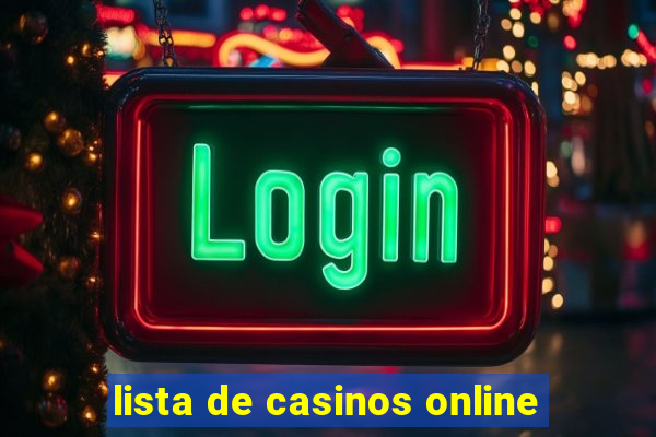 lista de casinos online